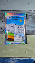 Dry Erase Kids Coloring Magnets
