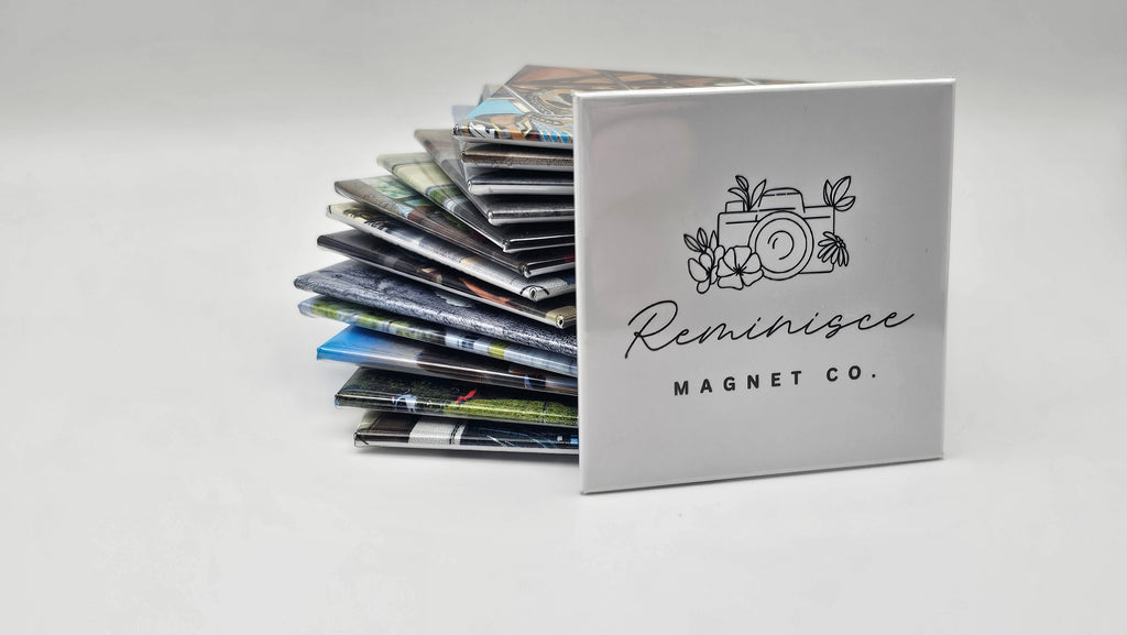 Set of 9  Custom Photo Magnets 2"x2"